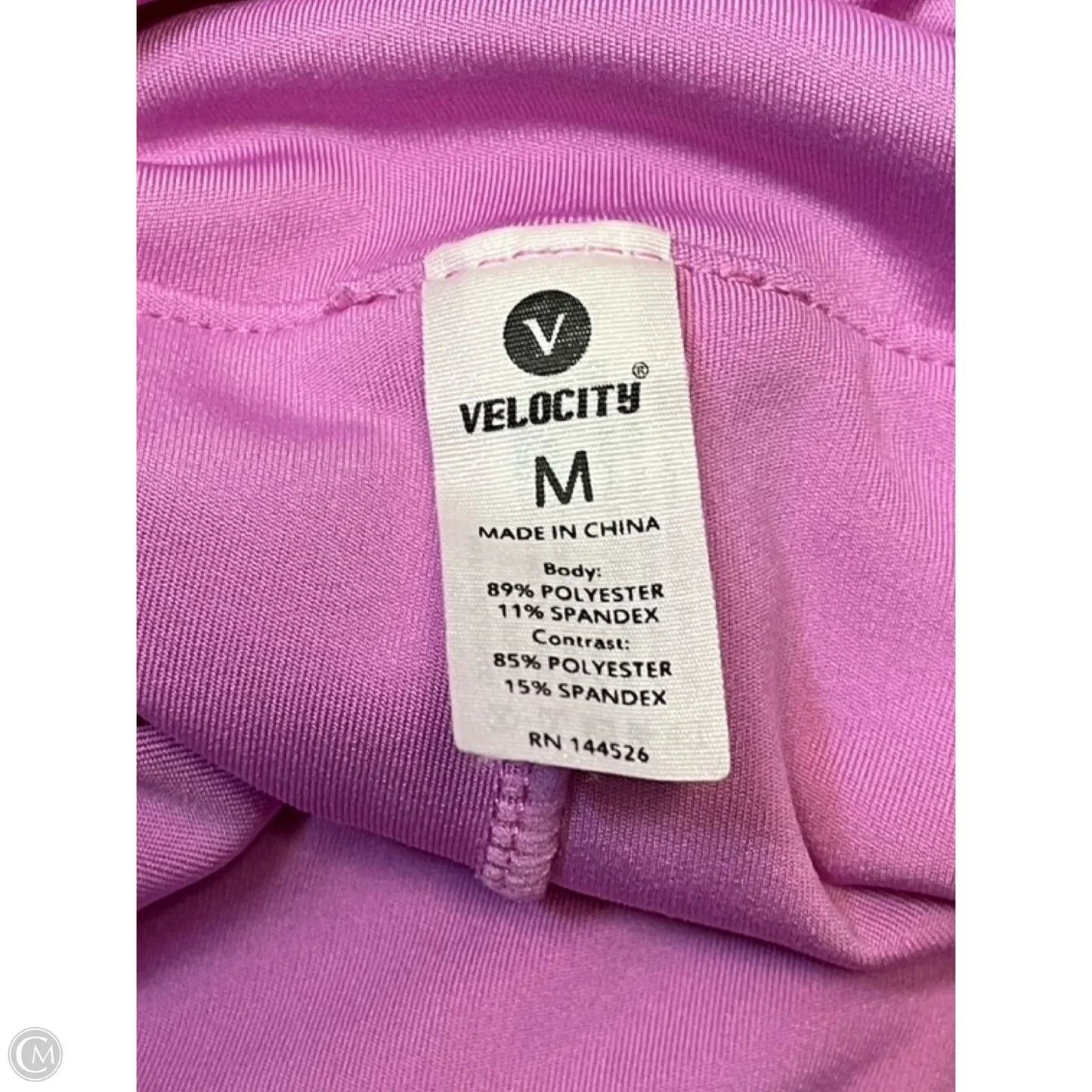 Athletic Shorts By Velocity In Purple, Size: M
