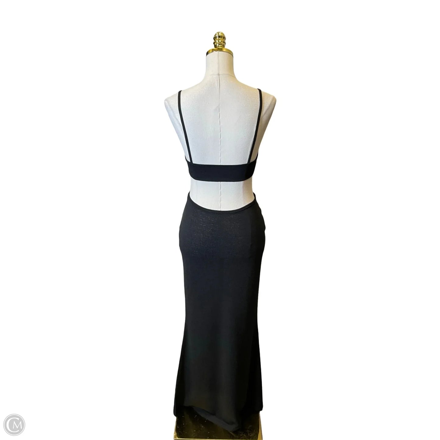 Dress Casual Maxi By Clothes Mentor In Black, Size: M