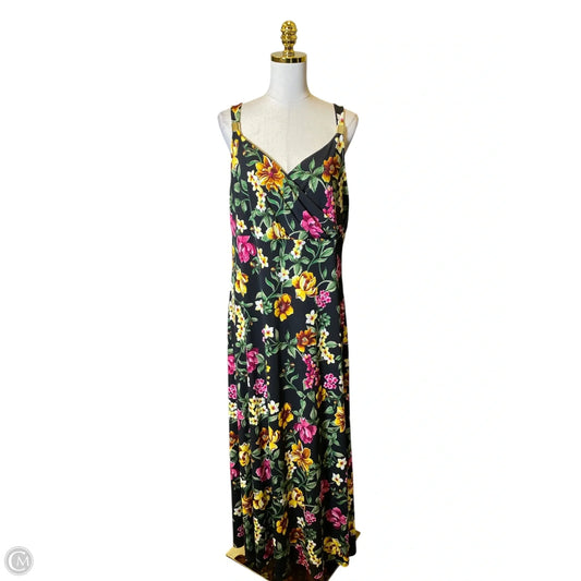 Dress Casual Maxi By White House Black Market In Multi-colored, Size: Xl