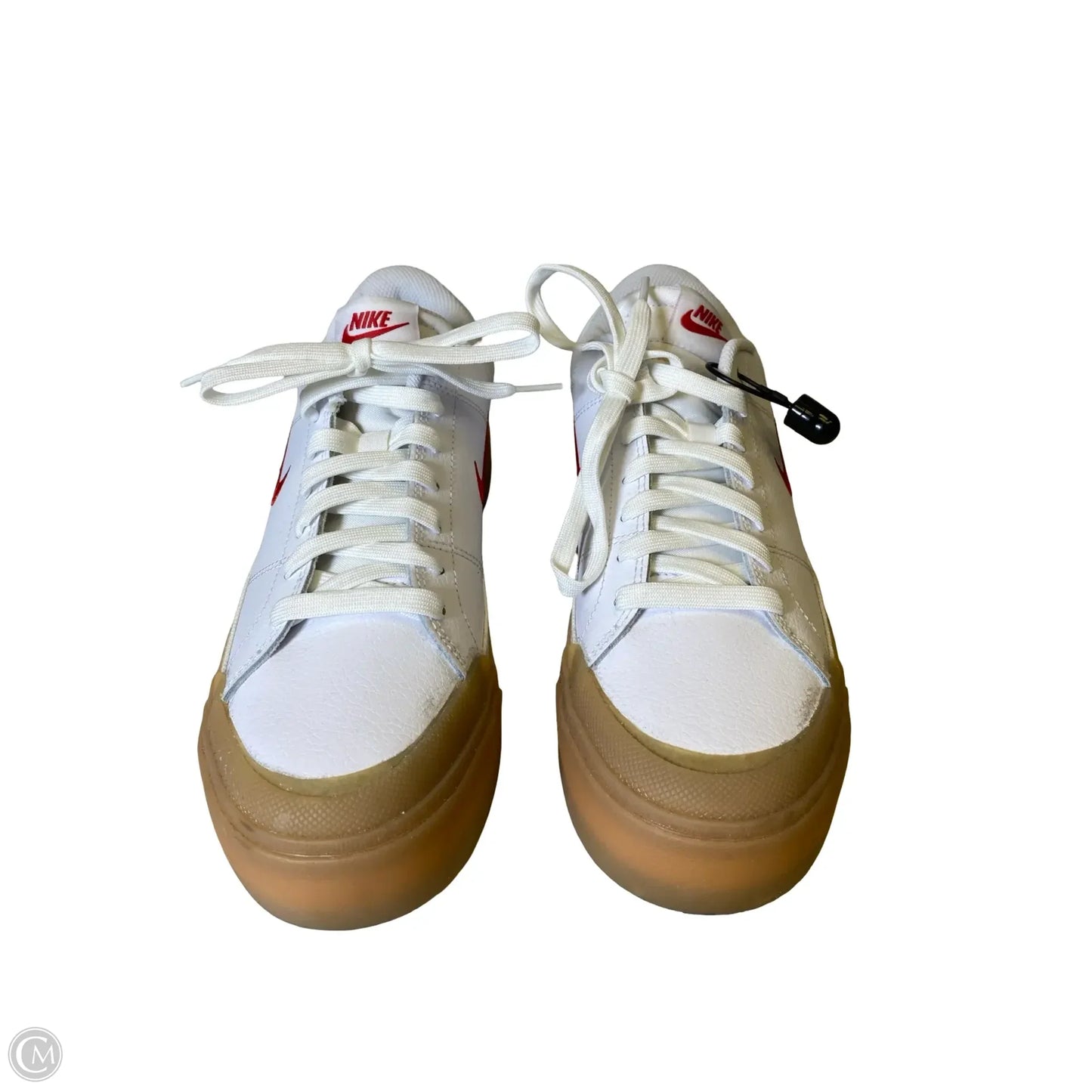 Shoes Heels Platform By Nike In White, Size: 9
