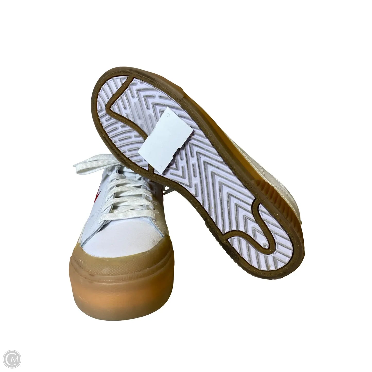 Shoes Heels Platform By Nike In White, Size: 9