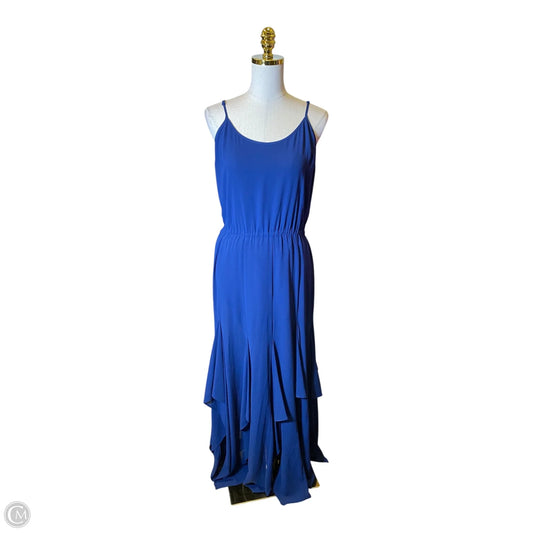 Dress Casual Maxi By Michael By Michael Kors In Navy, Size: M