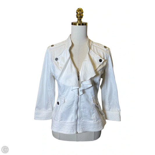 Jacket Other By White House Black Market In White, Size: S