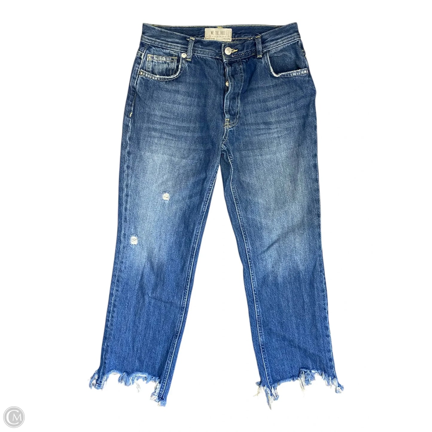 Jeans Straight By We The Free In Blue Denim, Size: 2