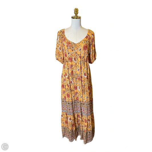 Dress Casual Maxi By Knox Rose In Multi-colored, Size: M