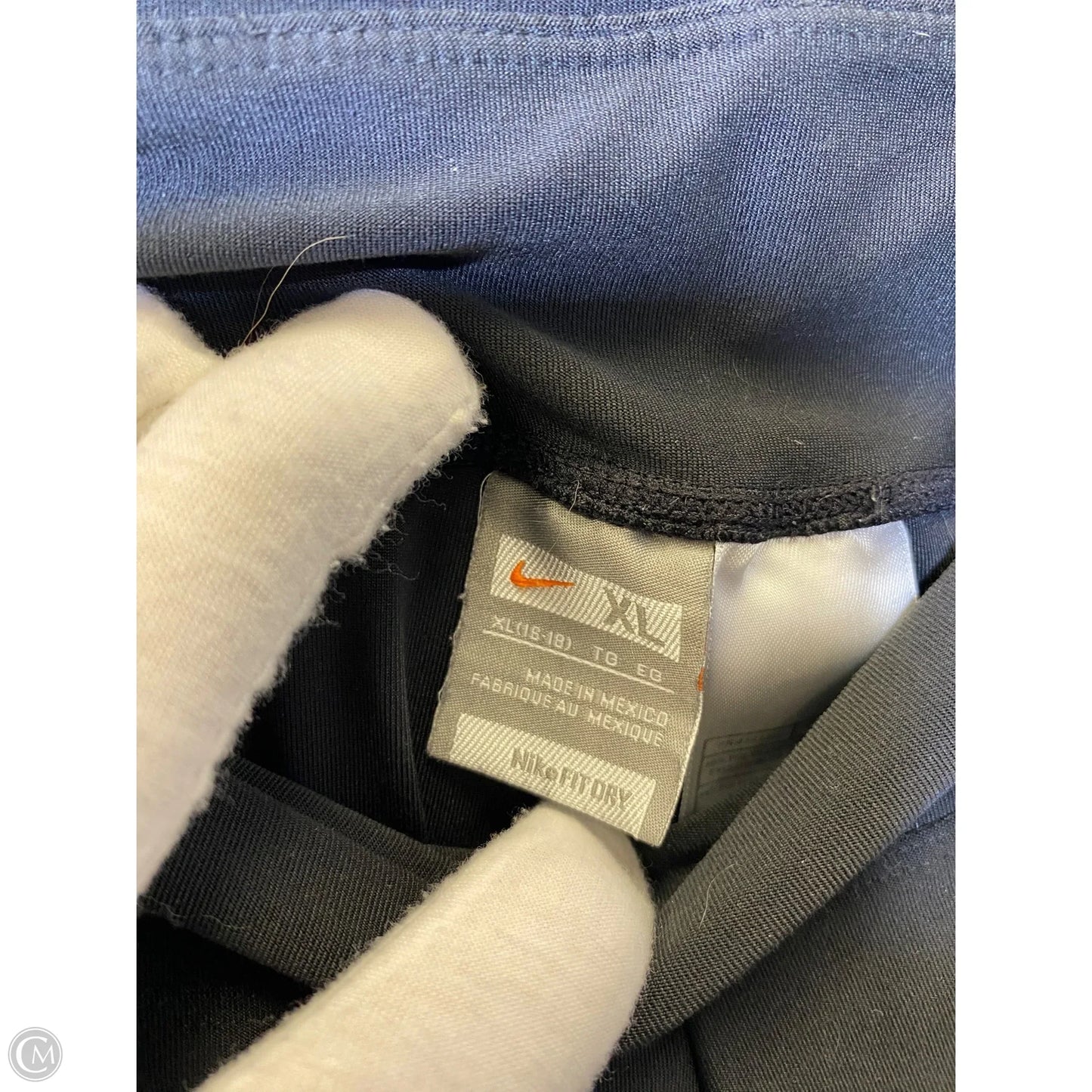 Athletic Leggings By Nike In Black, Size: Xl