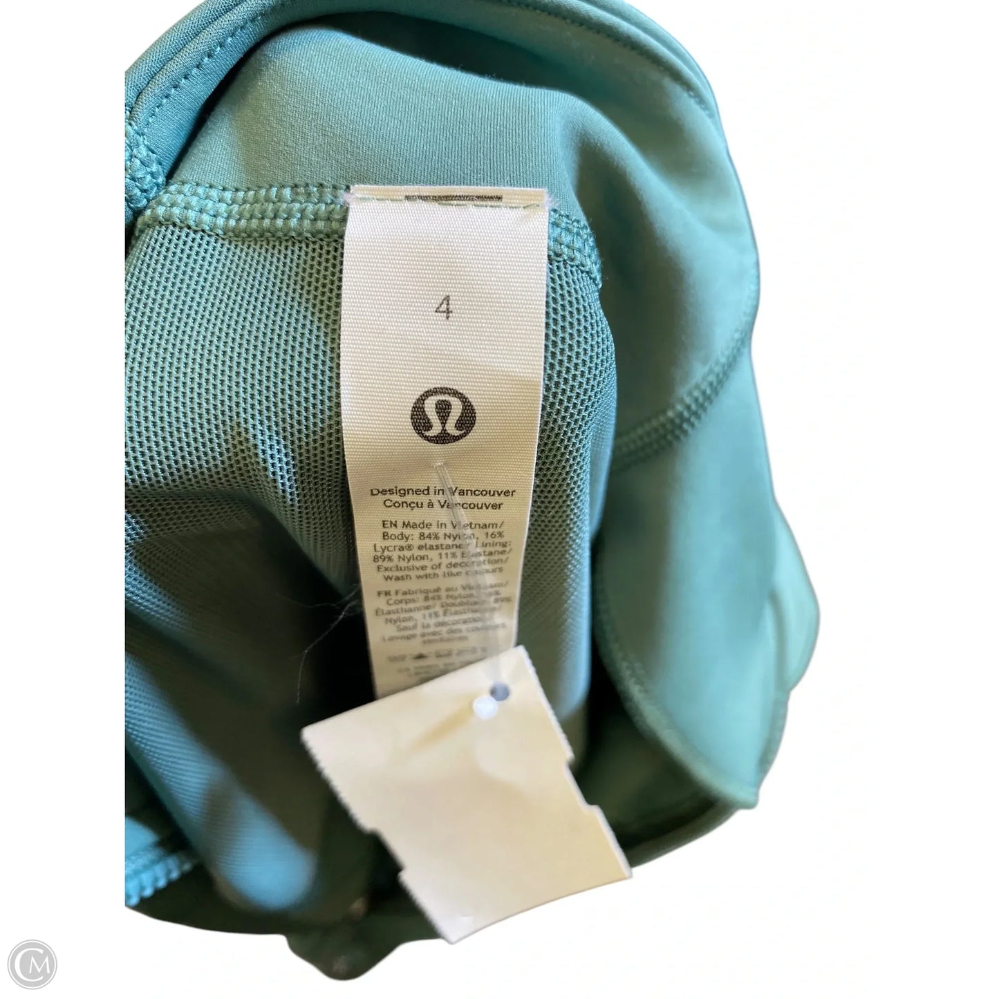Athletic Jacket By Lululemon In Green, Size: 4