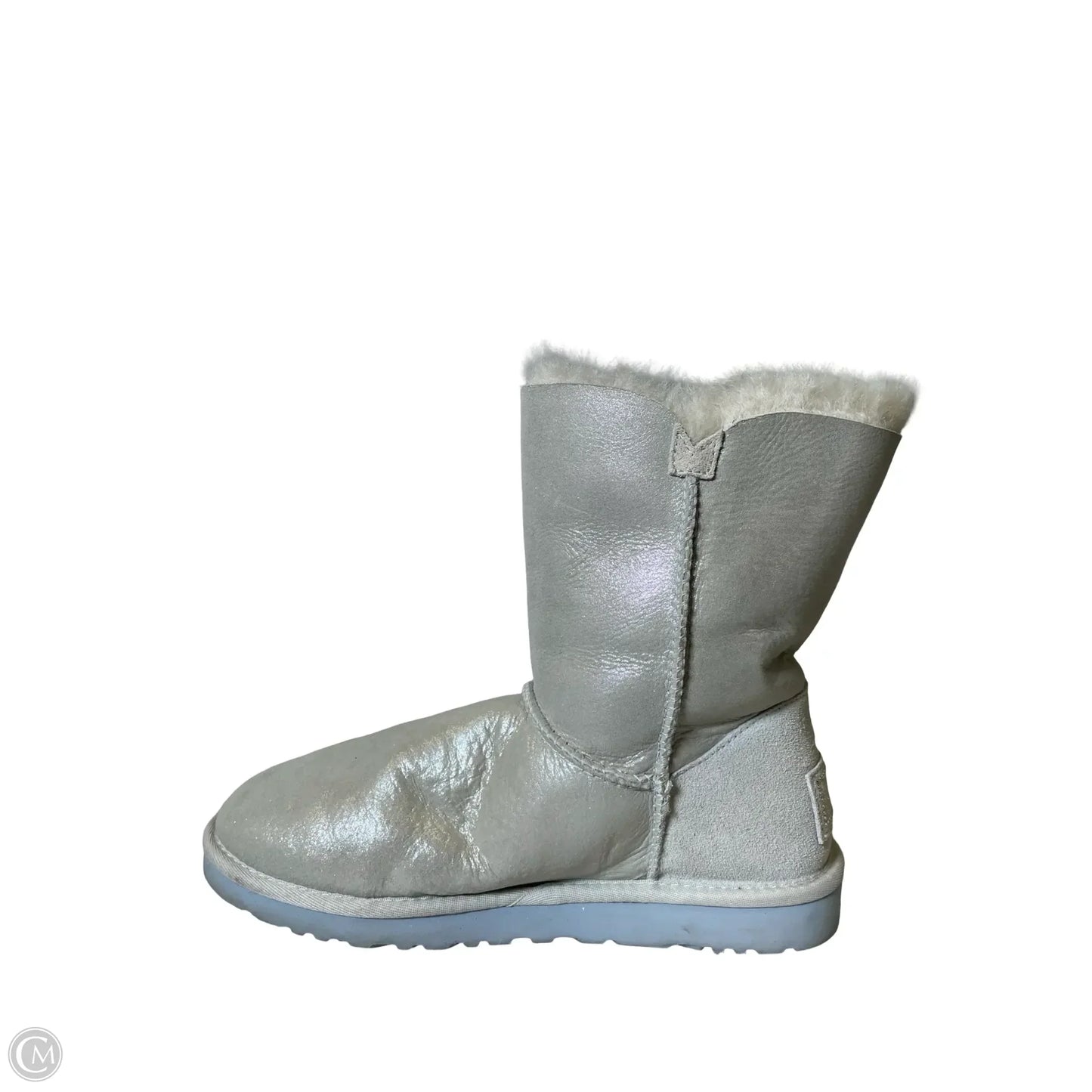 Boots Designer By Ugg In Grey, Size: 7