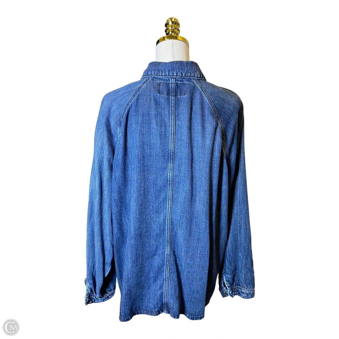 Jacket Denim By Torrid In Blue Denim, Size: 2x