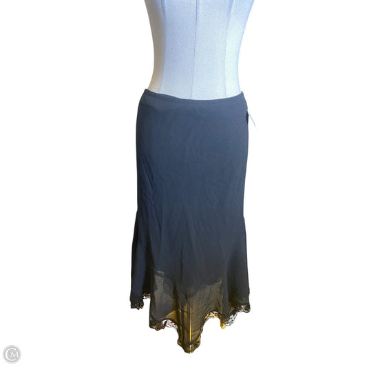 Skirt Maxi By Dressbarn In Black, Size: 6