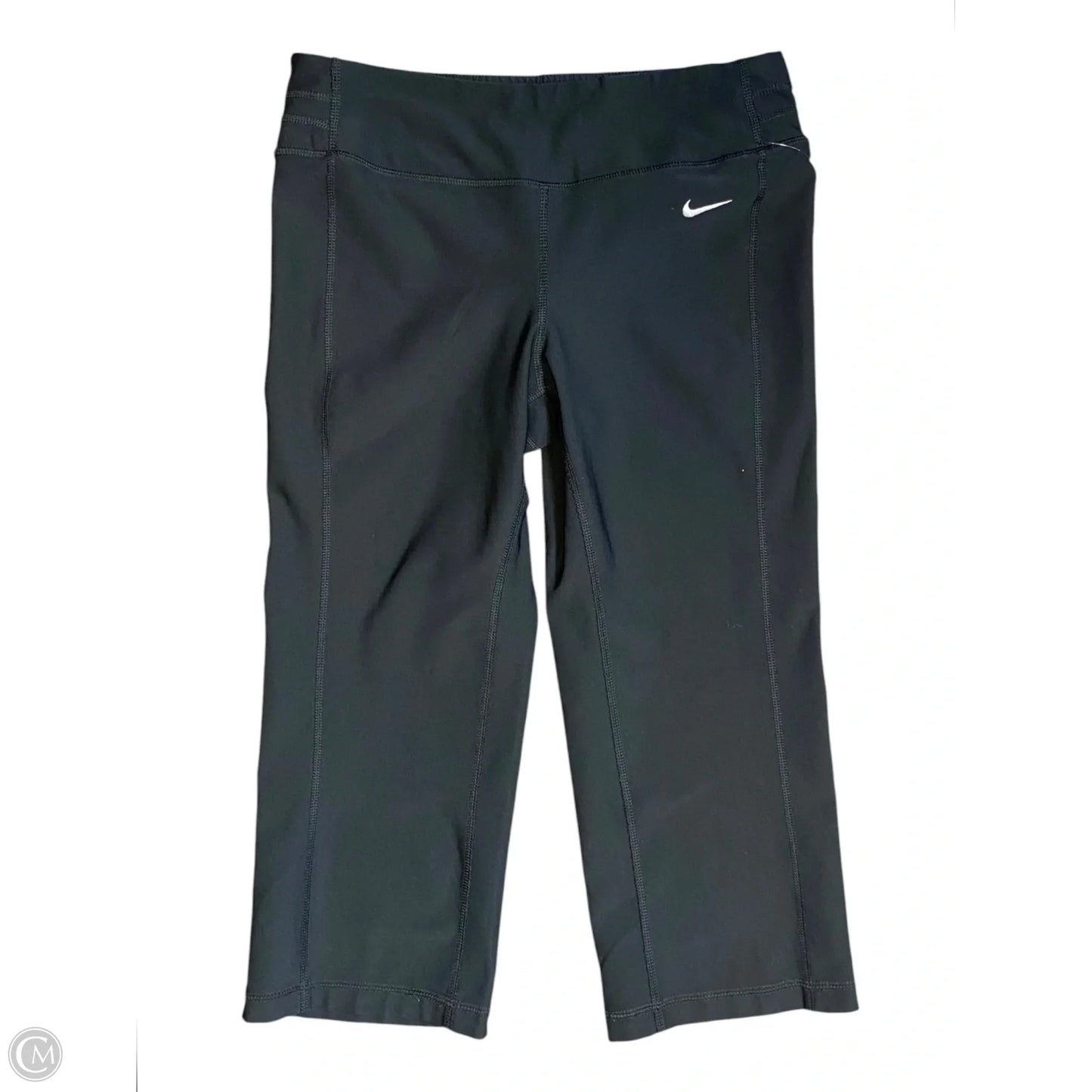 Athletic Capris By Nike In Black, Size: Xs