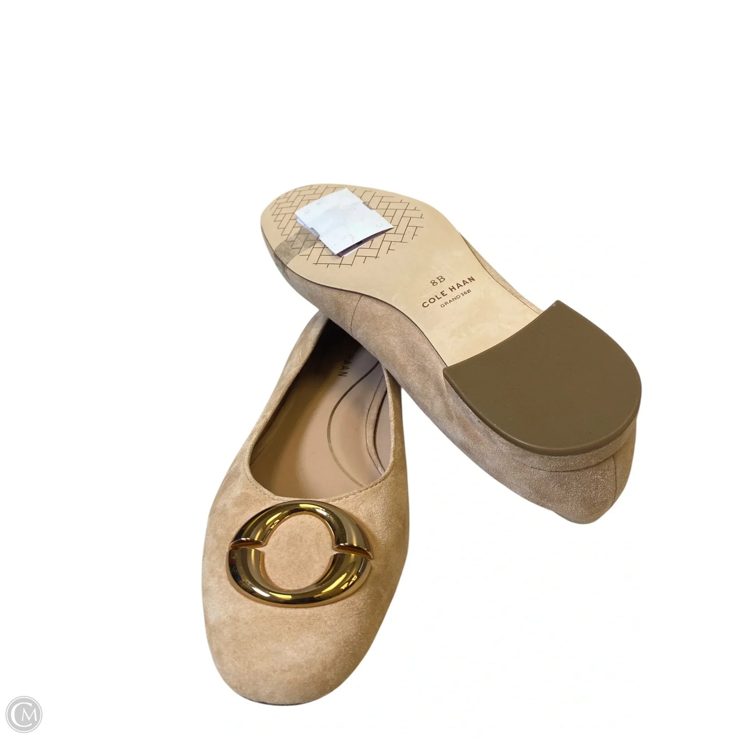 Shoes Flats By Cole-haan In Beige, Size: 8