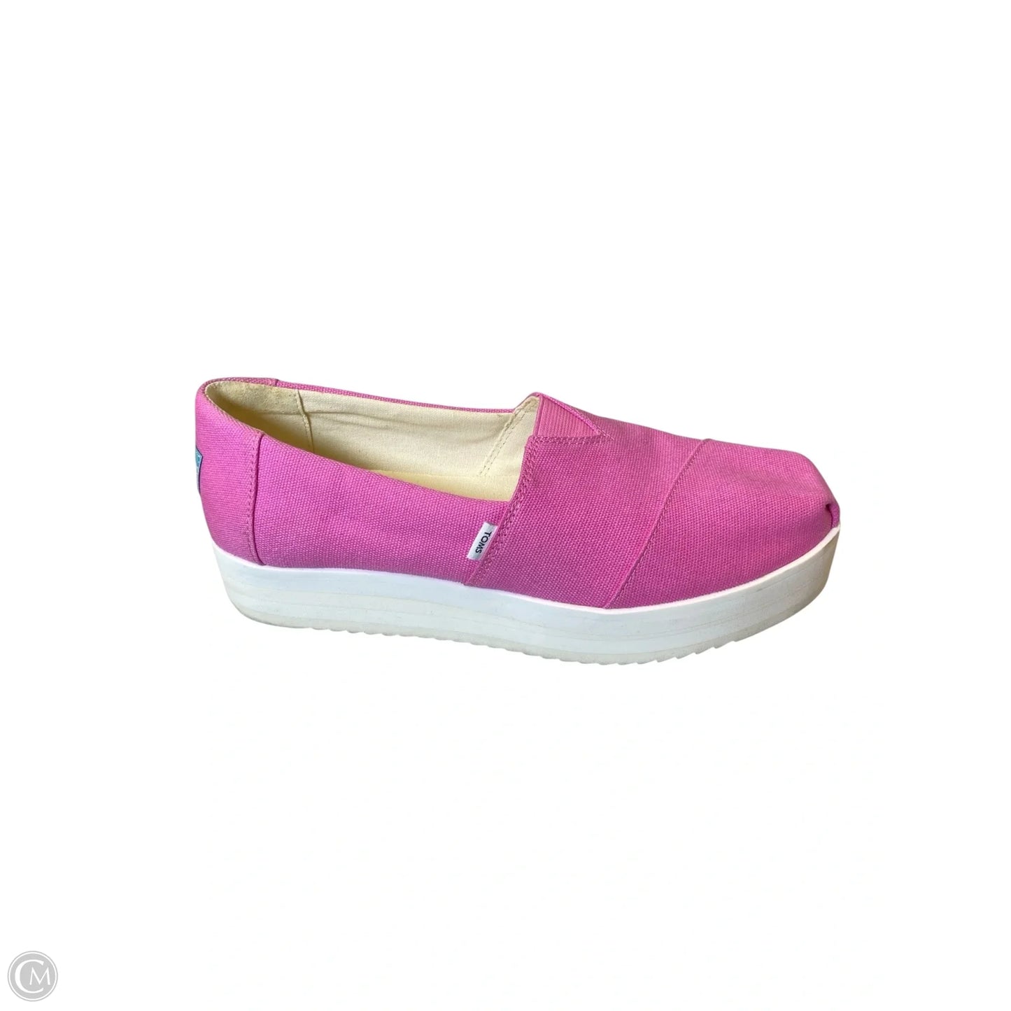 Shoes Heels Platform By Toms In Pink, Size: 8.5