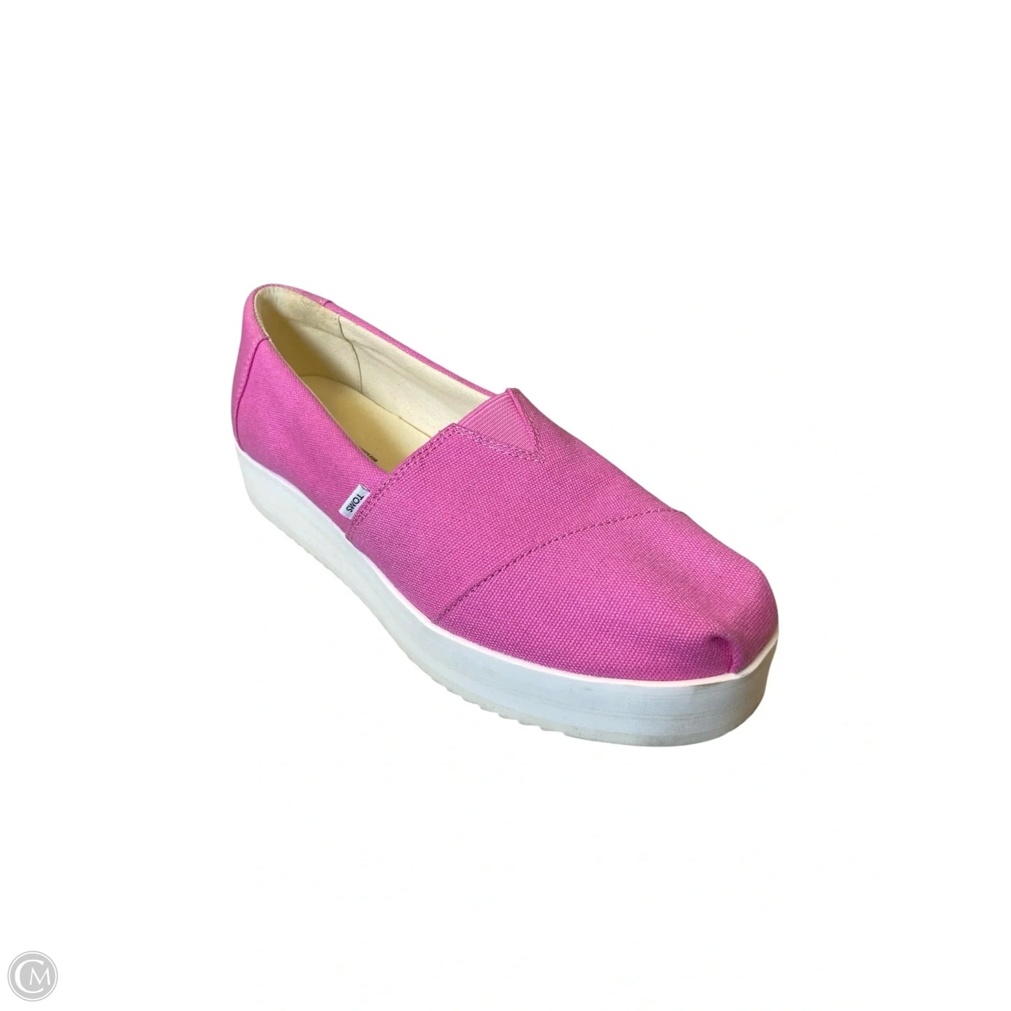 Shoes Heels Platform By Toms In Pink, Size: 8.5
