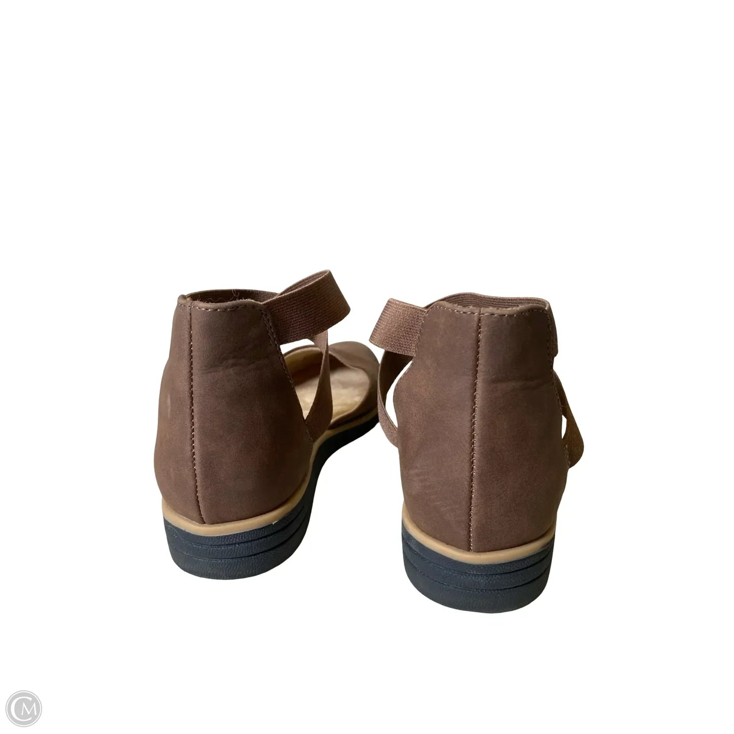 Shoes Flats By Natural Soul In Brown, Size: 8