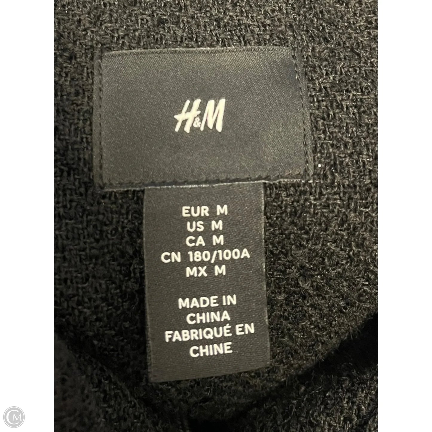 Jacket Other By H&m In Black, Size: M