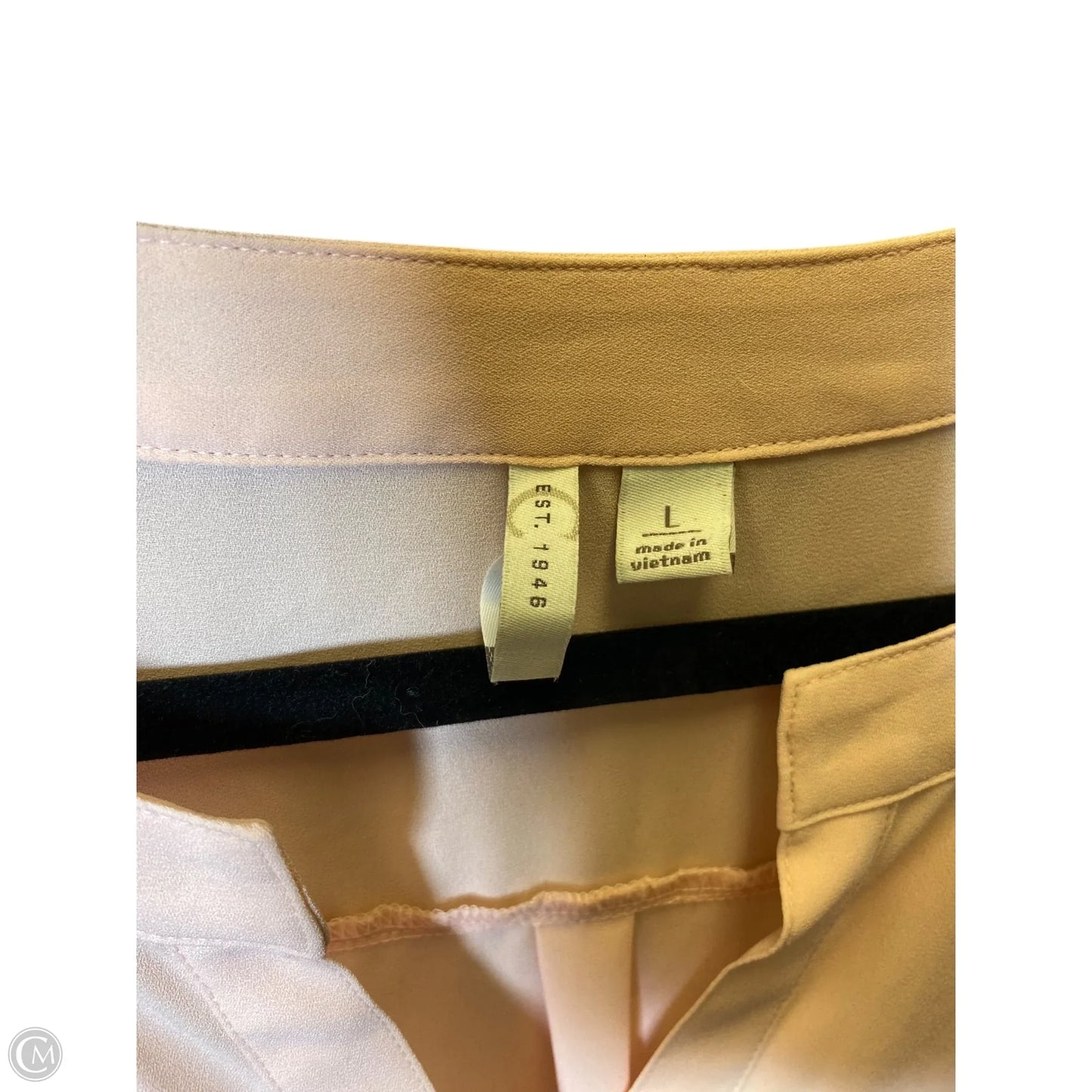 Top Long Sleeve By Cato In Peach, Size: L