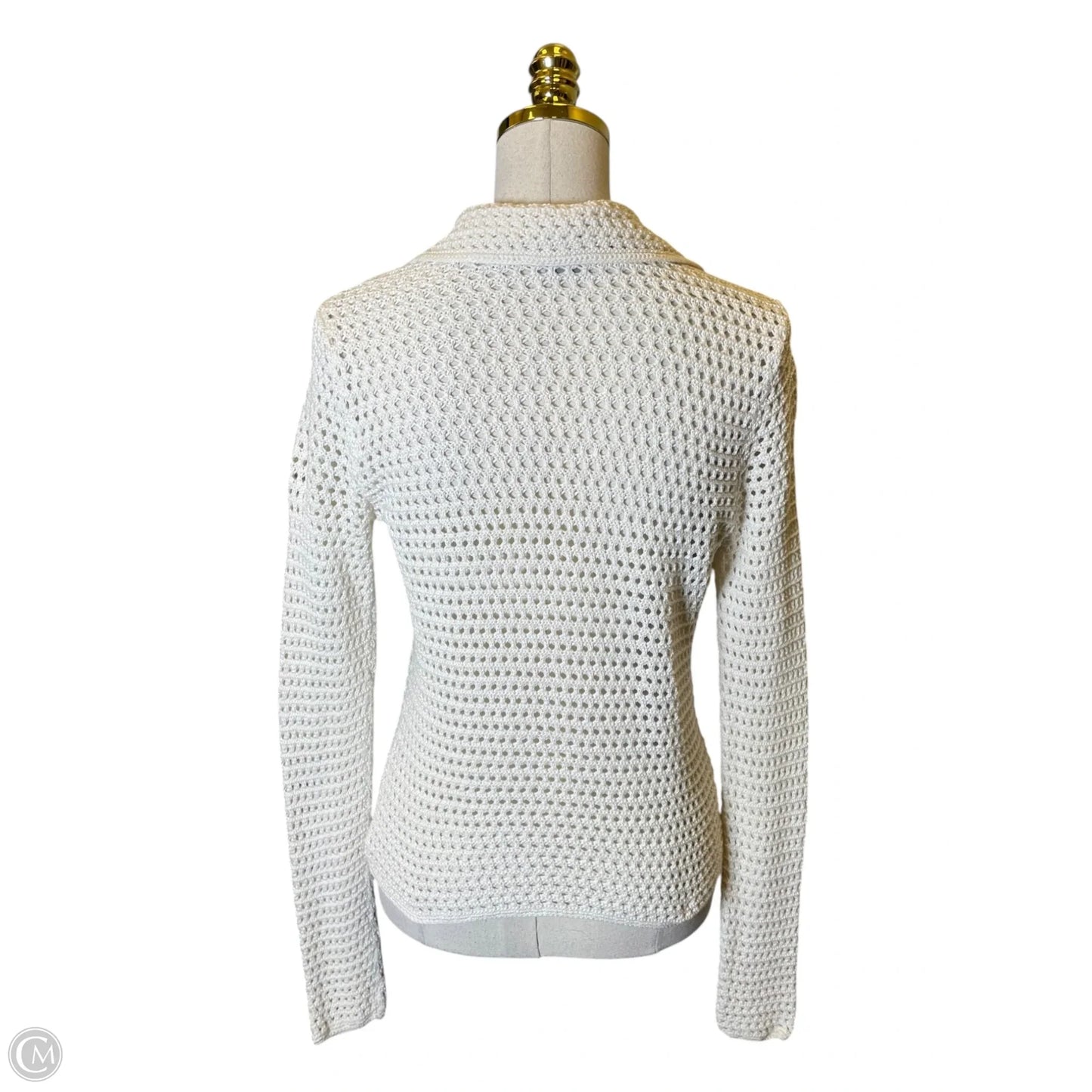 Sweater By Ann Taylor In Cream, Size: S