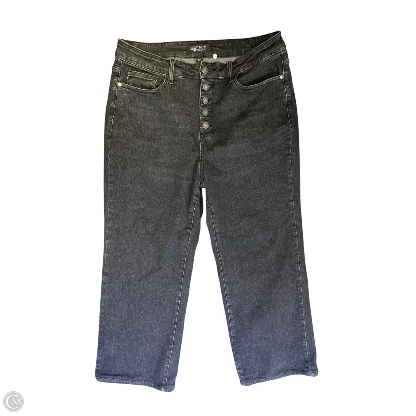 Jeans Wide Leg By Judy Blue In Black, Size: 16
