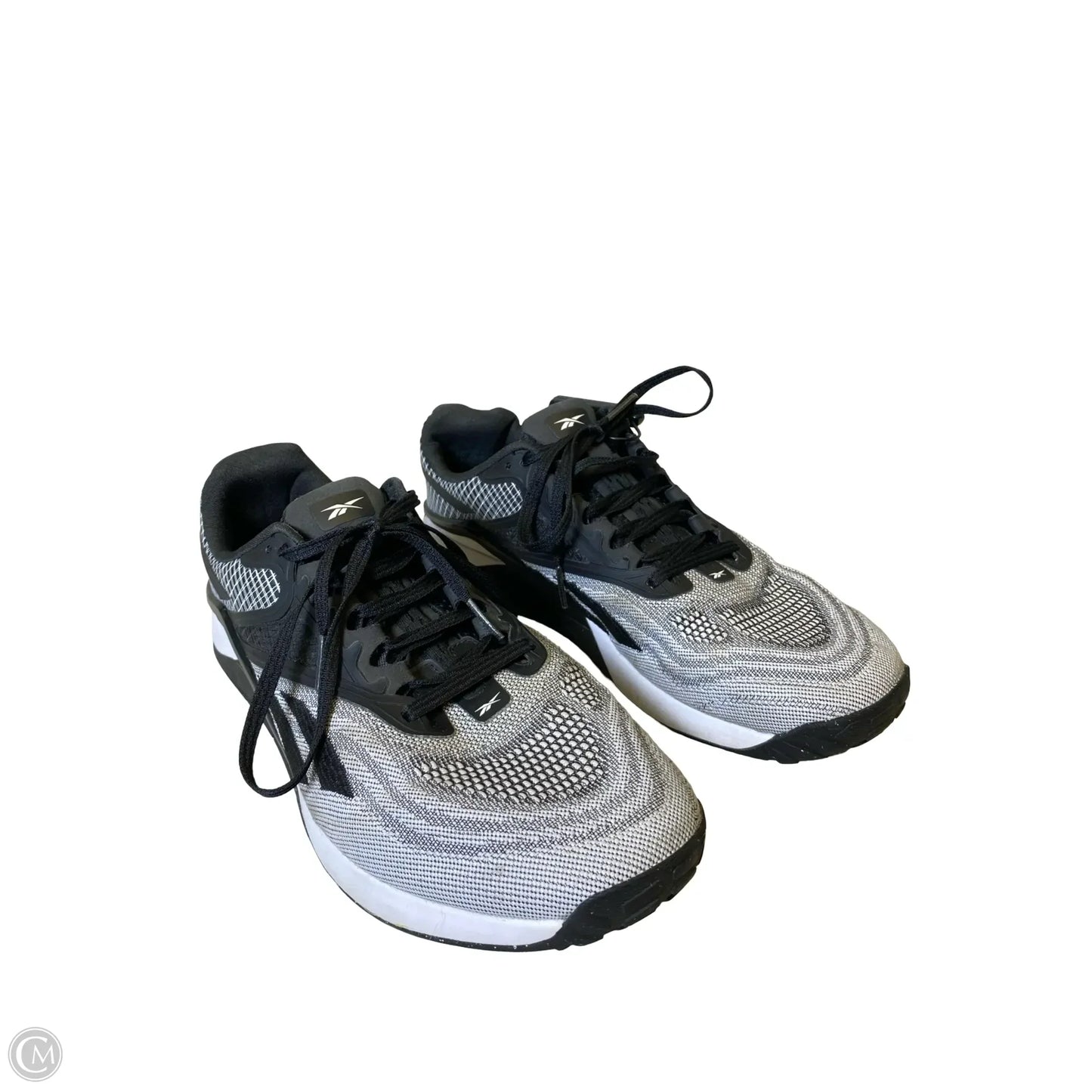 Shoes Athletic By Reebok In Black & White, Size: 10