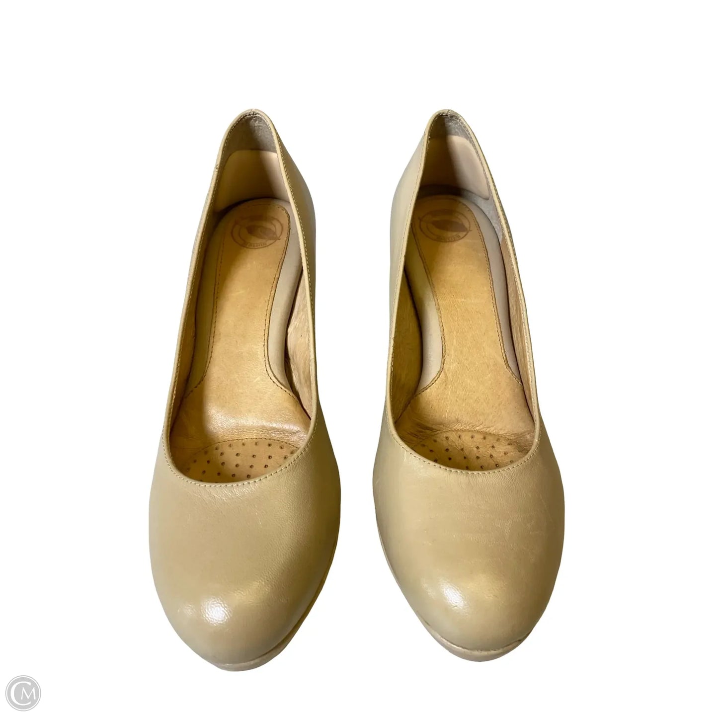 Shoes Heels Stiletto By Clothes Mentor In Beige, Size: 9.5