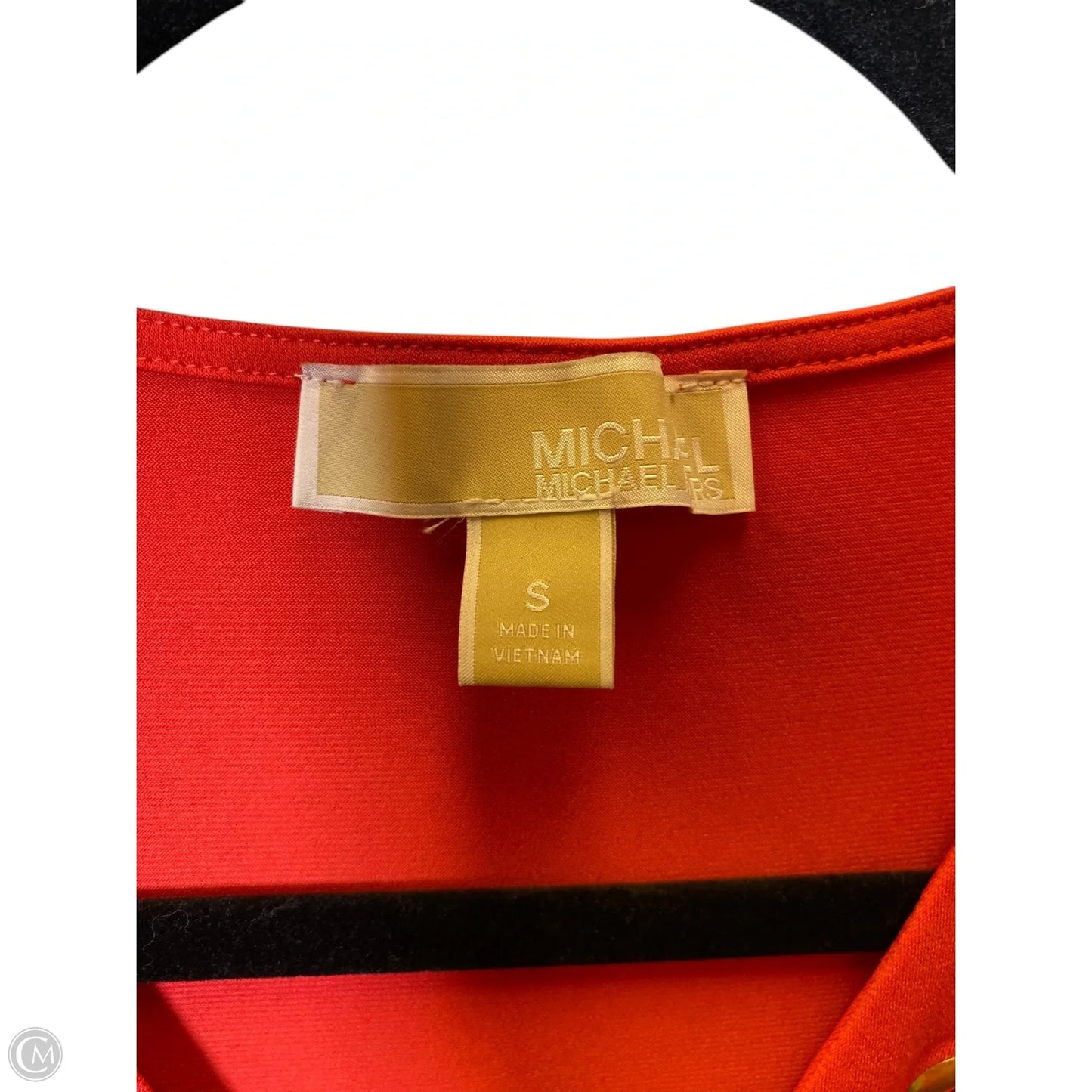 Top Sleeveless By Michael By Michael Kors In Orange, Size: S