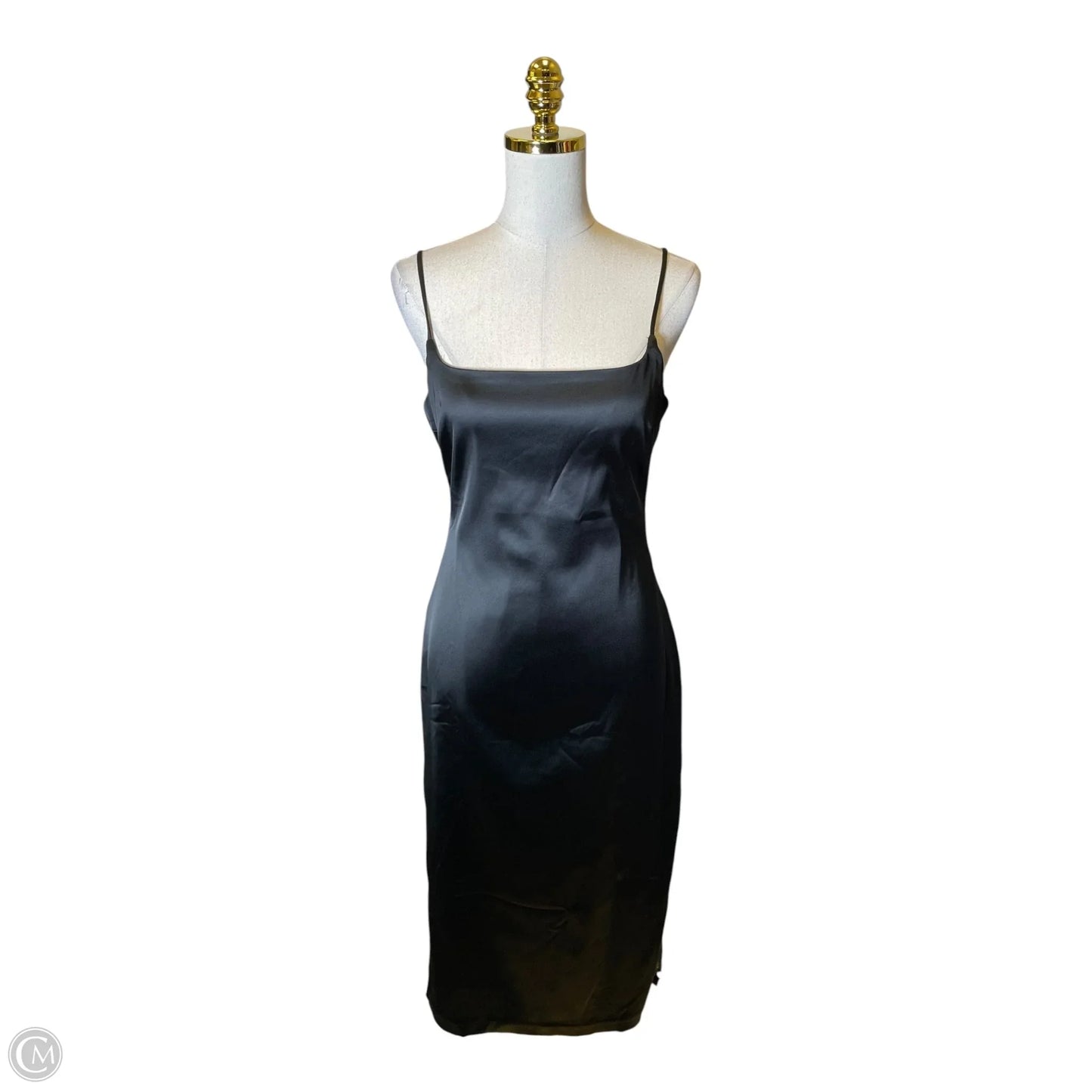 Dress Casual Midi By Abercrombie And Fitch In Black, Size: M