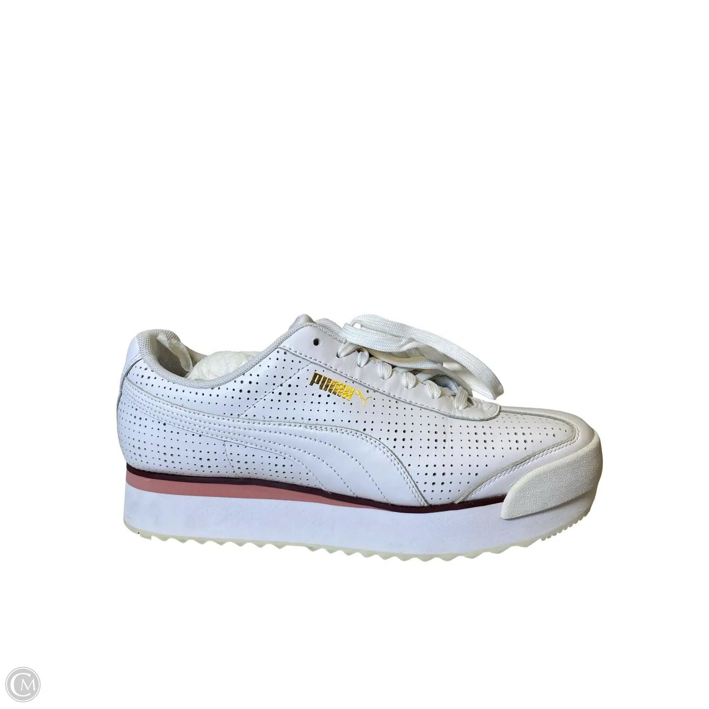 Shoes Athletic By Puma In White, Size: 10