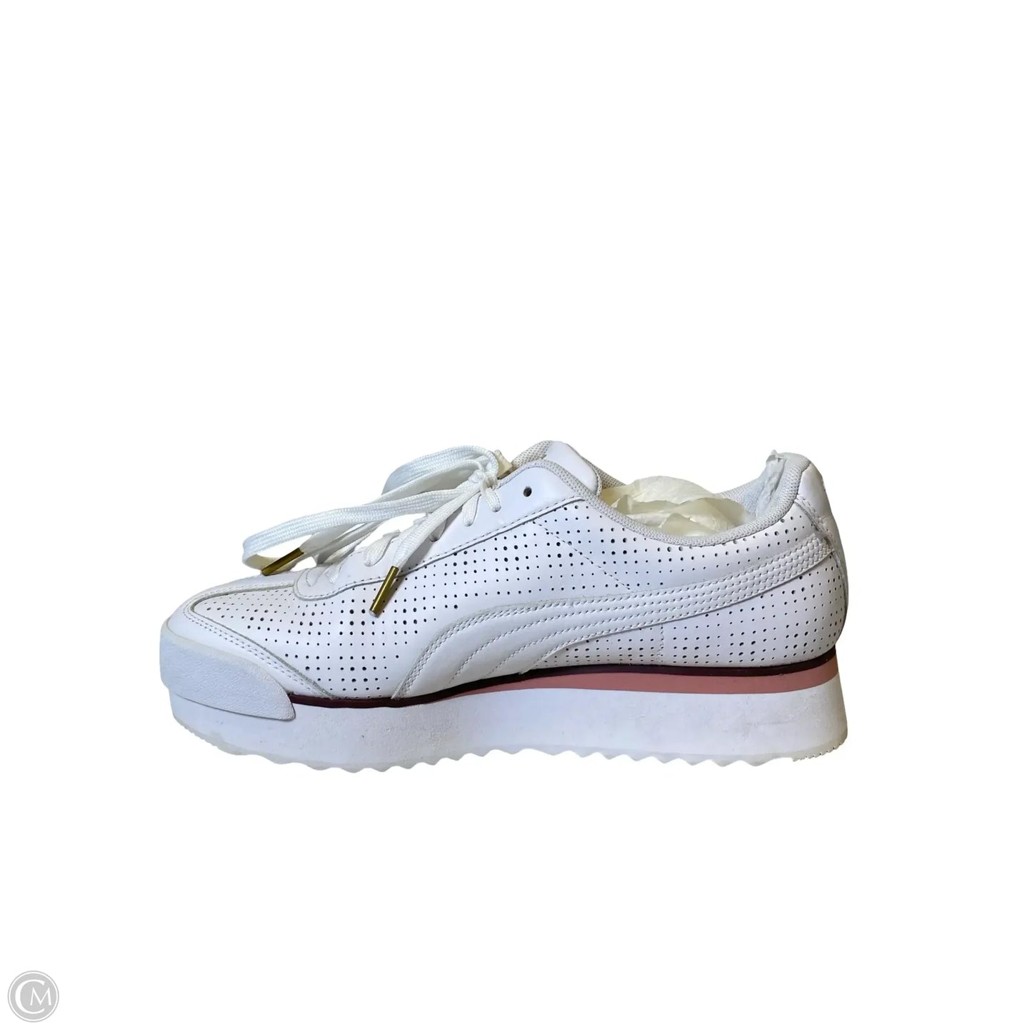 Shoes Athletic By Puma In White, Size: 10