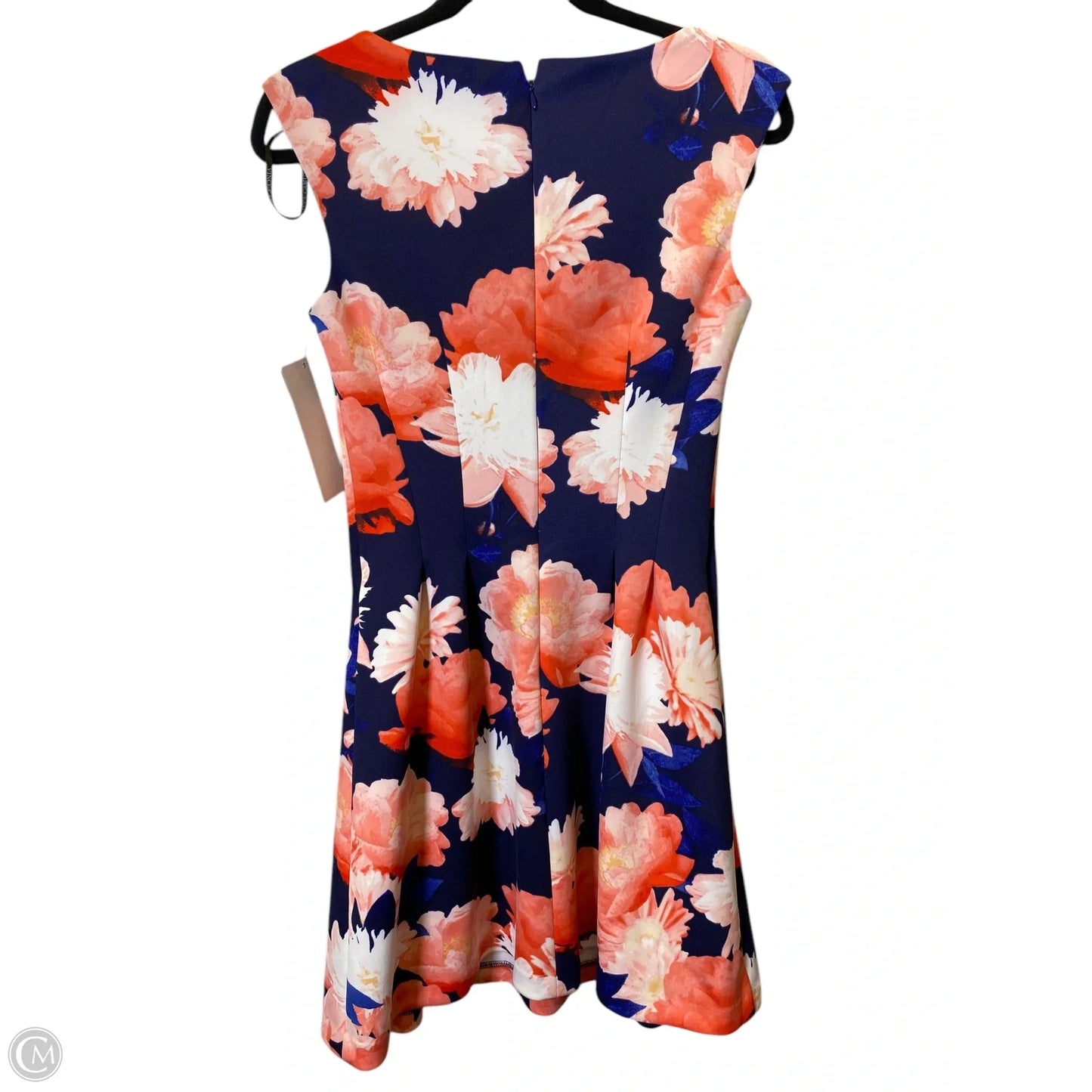 Dress Casual Midi By Vince Camuto In Floral Print, Size: S