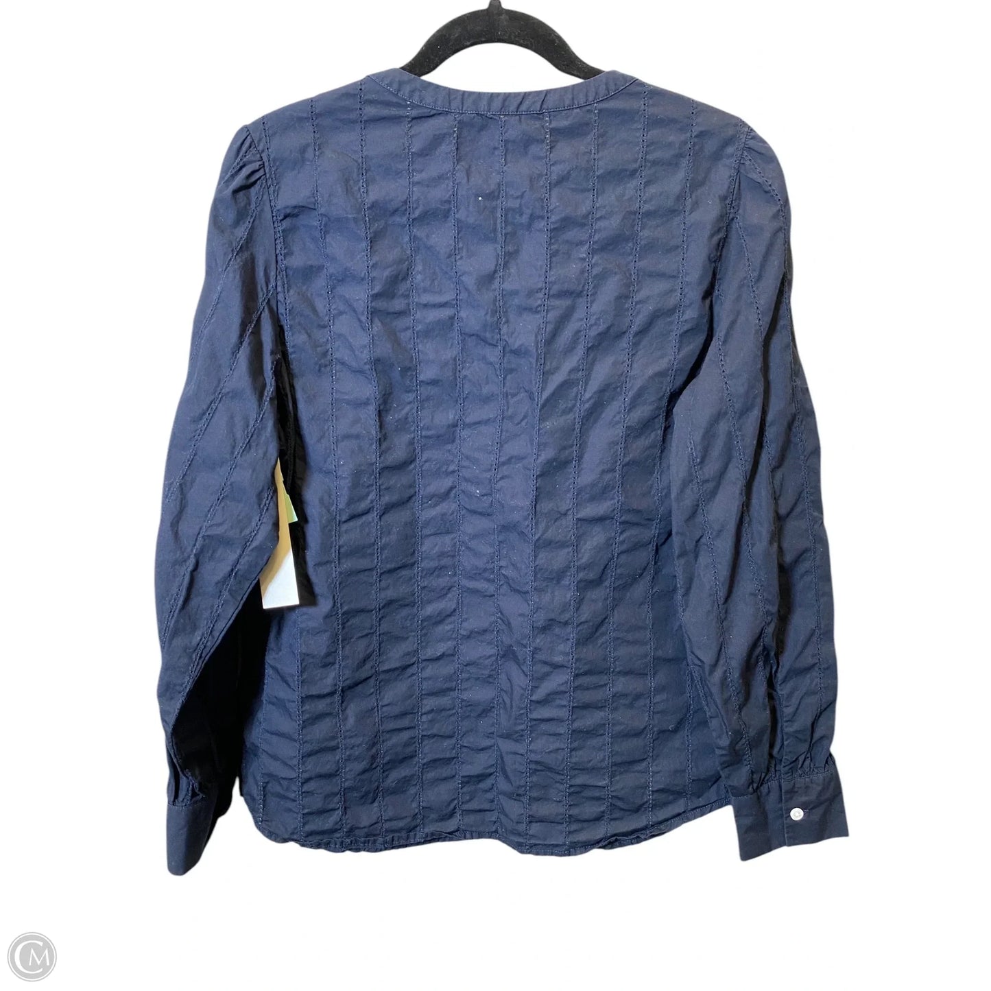 Top Long Sleeve By Tommy Hilfiger In Navy, Size: M