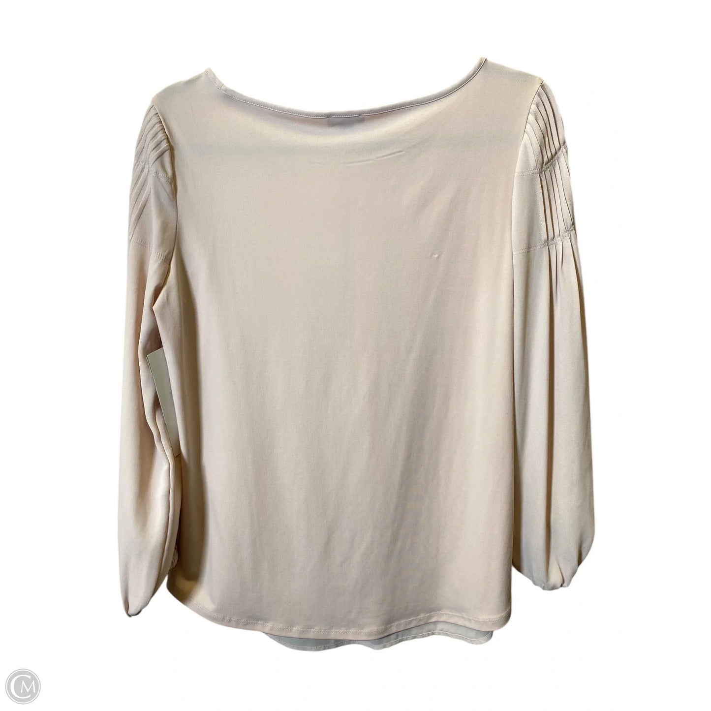Top Long Sleeve By Ann Taylor In Pink, Size: S