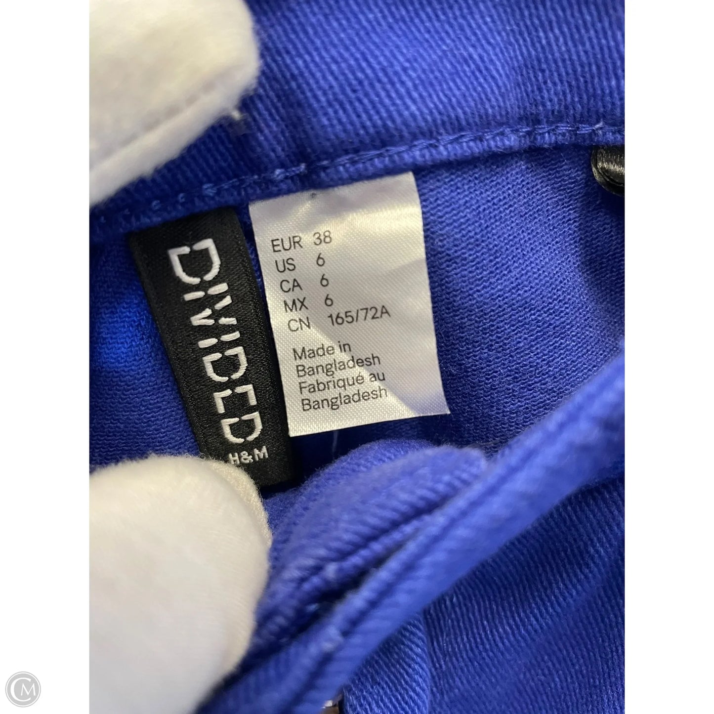 Jeans Wide Leg By Divided In Blue, Size: 6