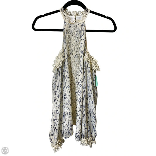 Blouse Long Sleeve By Sugar Lips In Floral Print, Size: Xs