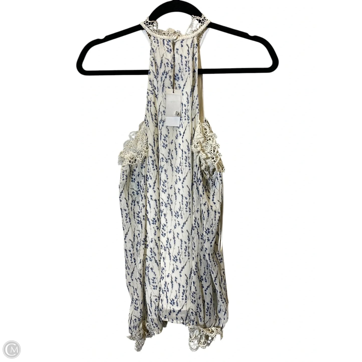 Blouse Long Sleeve By Sugar Lips In Floral Print, Size: Xs