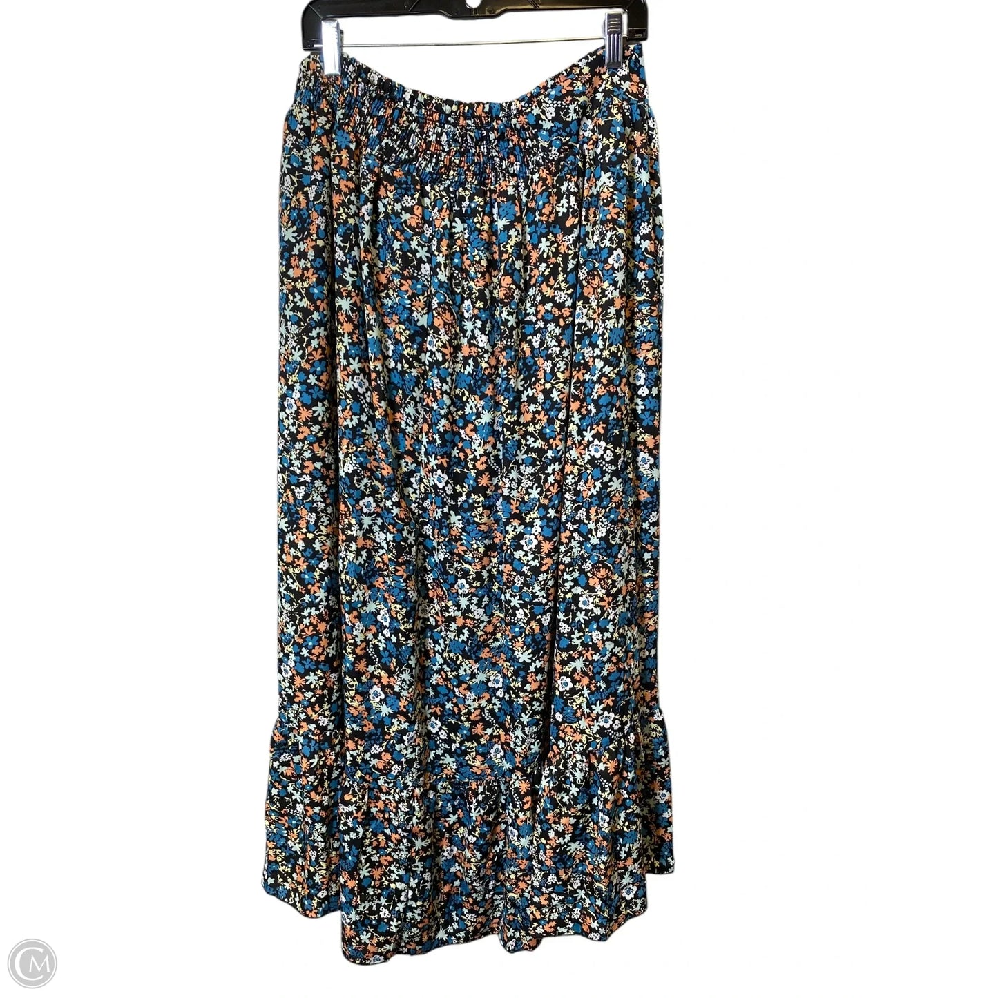 Skirt Maxi By Clothes Mentor In Floral Print, Size: Xl