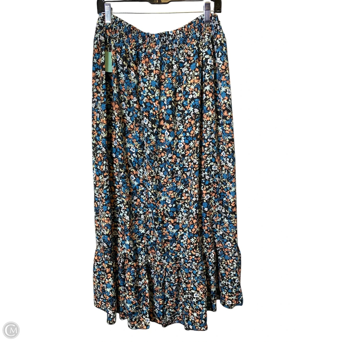 Skirt Maxi By Clothes Mentor In Floral Print, Size: Xl