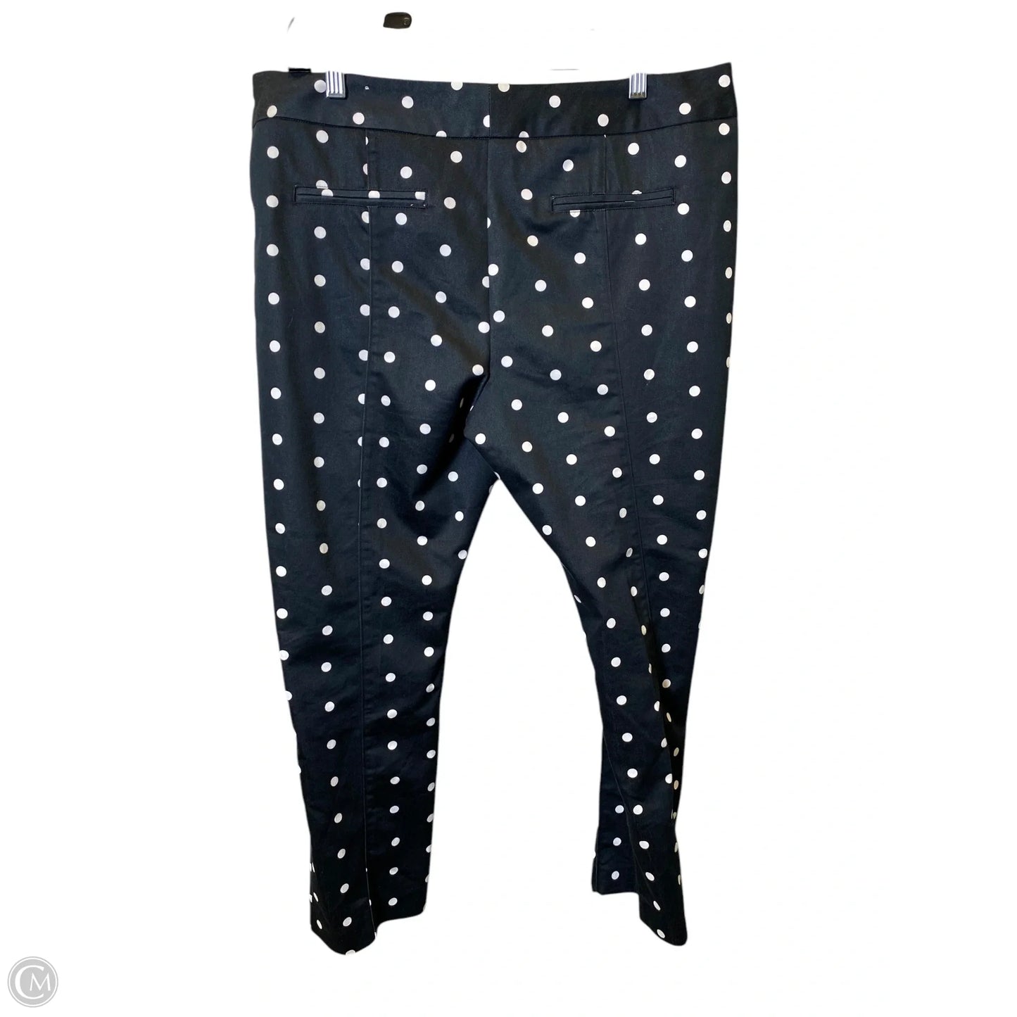 Pants Linen By Worthington In Polkadot Pattern, Size: 14