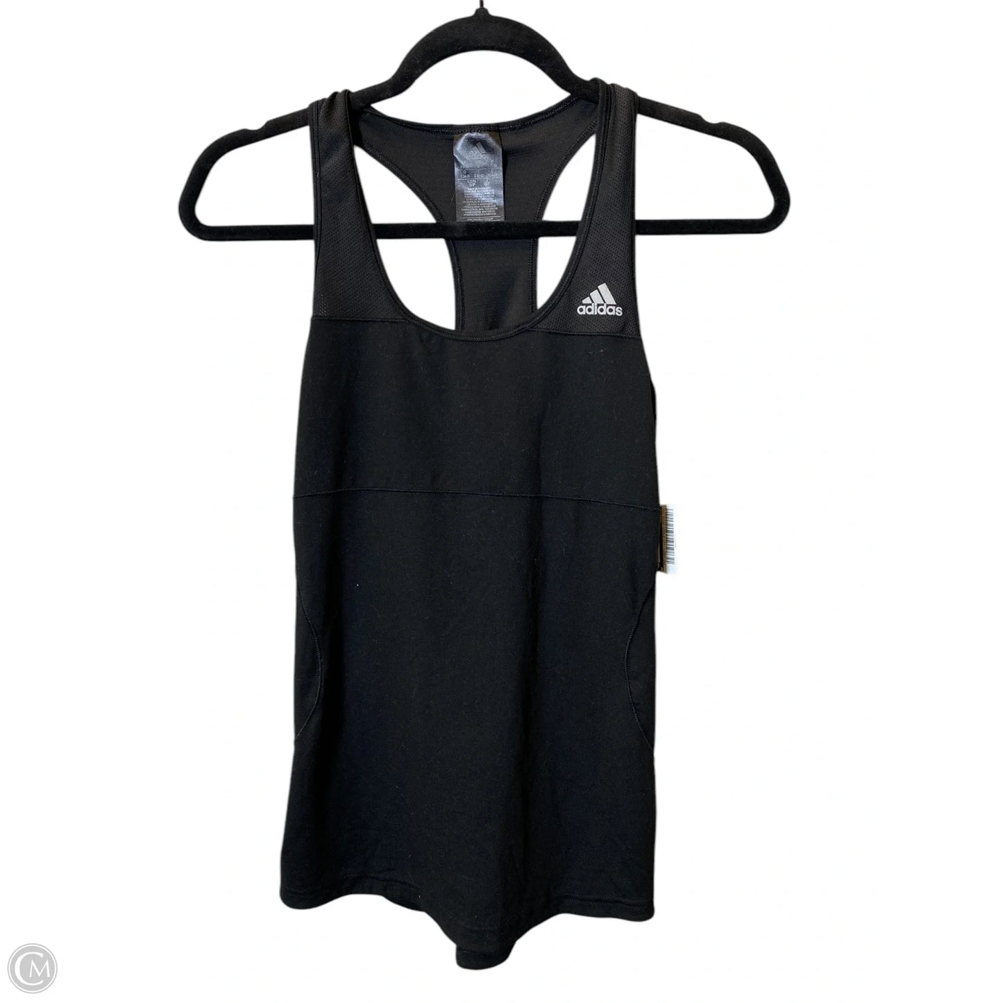 Athletic Tank Top By Adidas In Black, Size: S