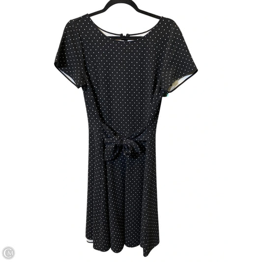Dress Designer By Kate Spade In Polkadot Pattern, Size: L