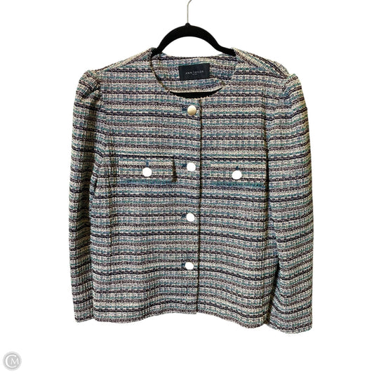 Jacket Other By Ann Taylor In Multi-colored, Size: XL