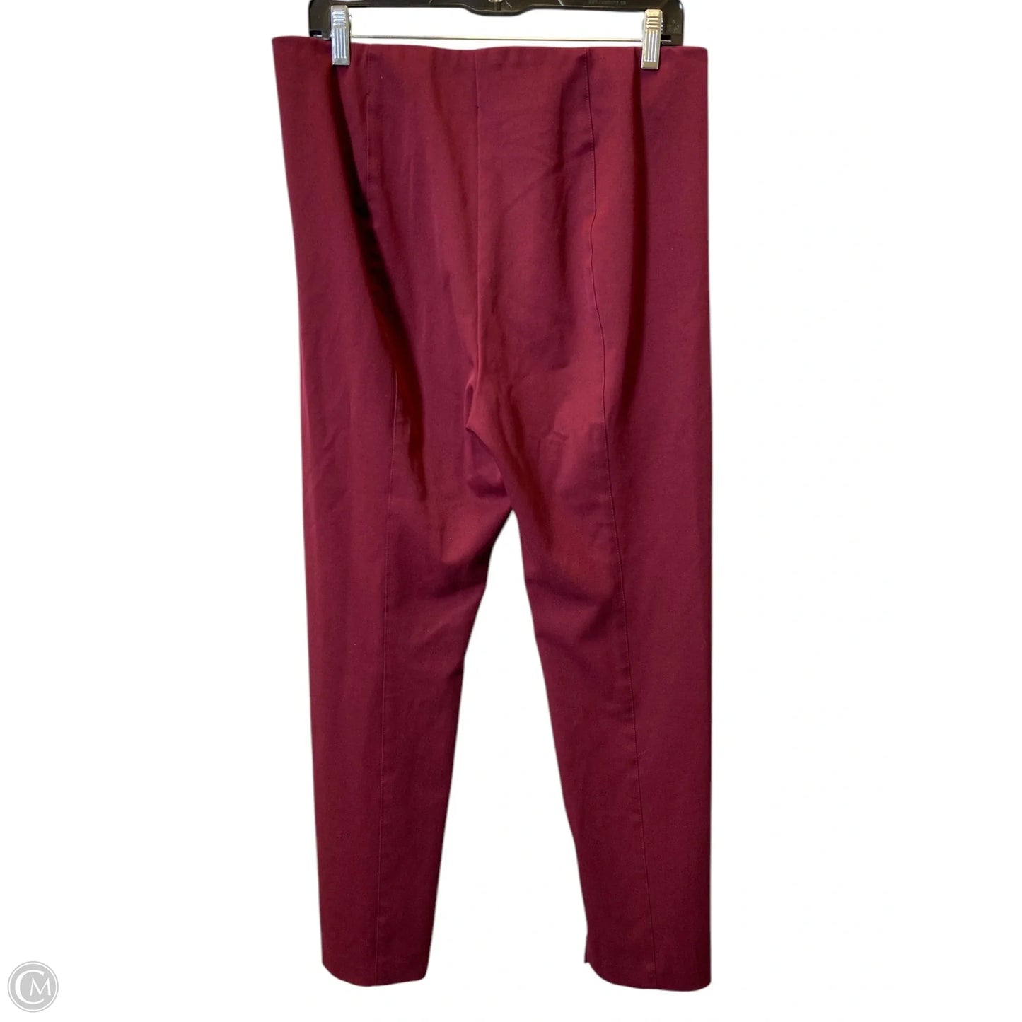 Pants Dress By Ann Taylor In Maroon, Size: 12