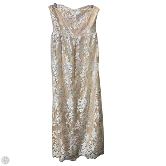 Dress Casual Maxi By Lulus In Pink & White, Size: M
