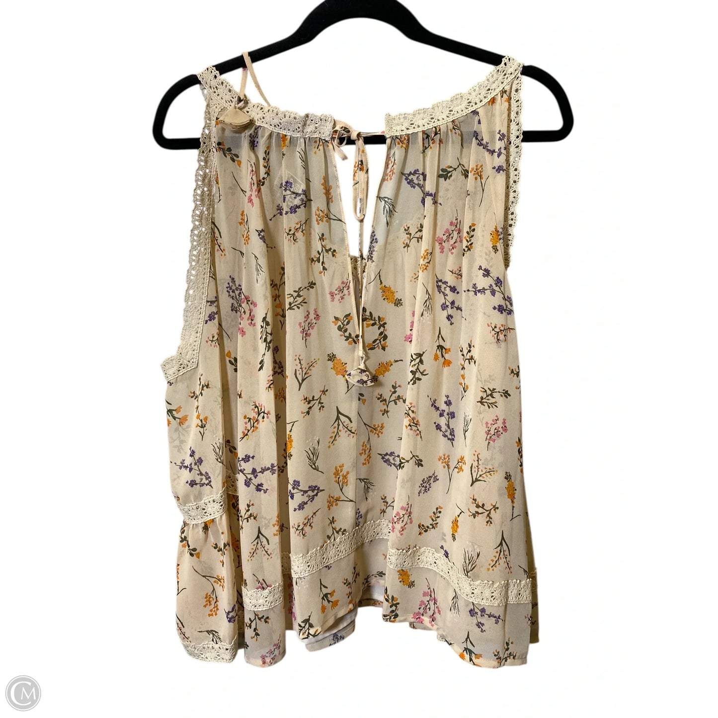 Top Long Sleeve Designer By Rebecca Minkoff In Floral Print, Size: M