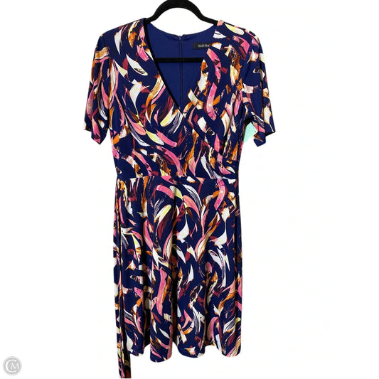 Dress Casual Midi By Ellen Tracy In Multi-colored, Size: S