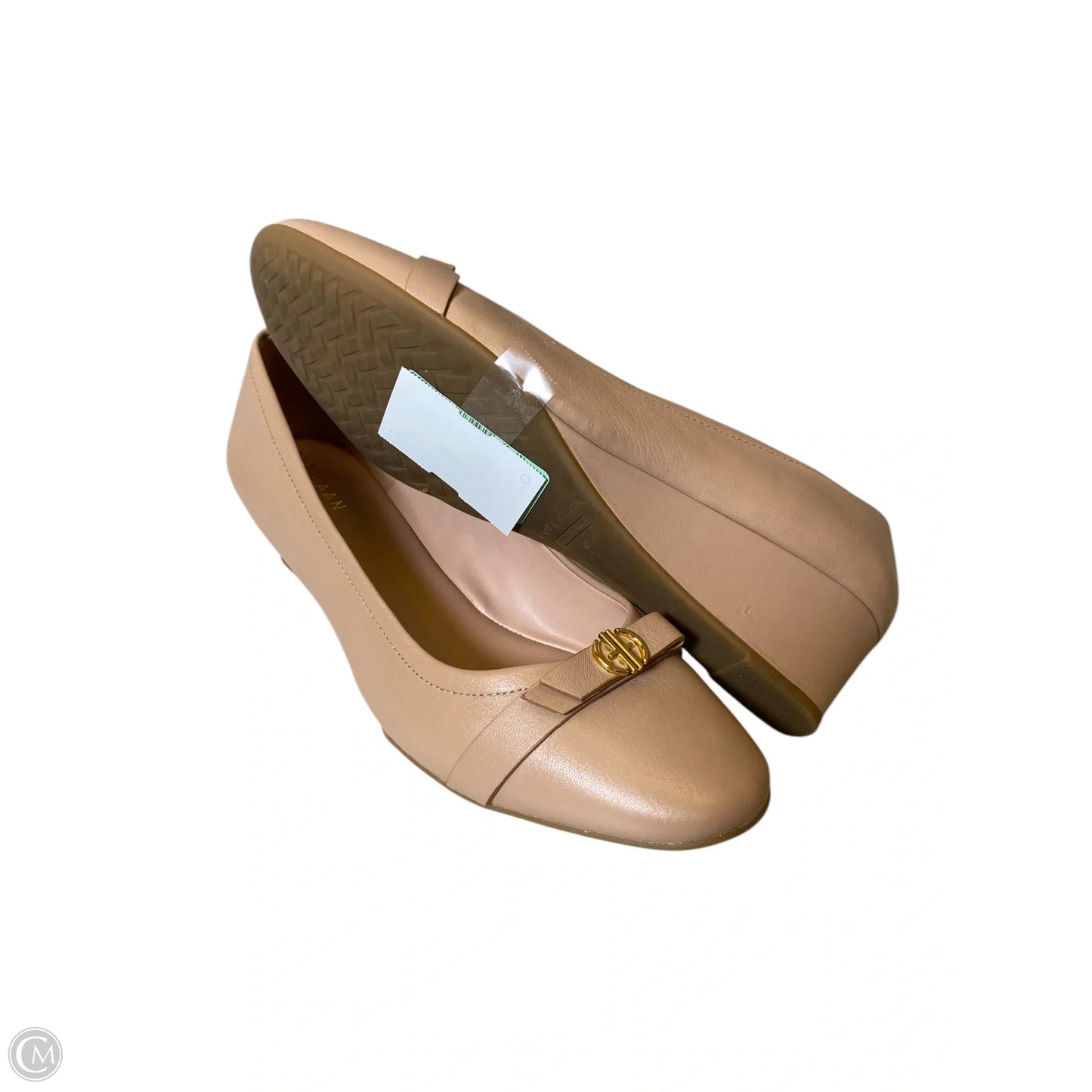 Shoes Heels Wedge By Cole-haan In Tan, Size: 9