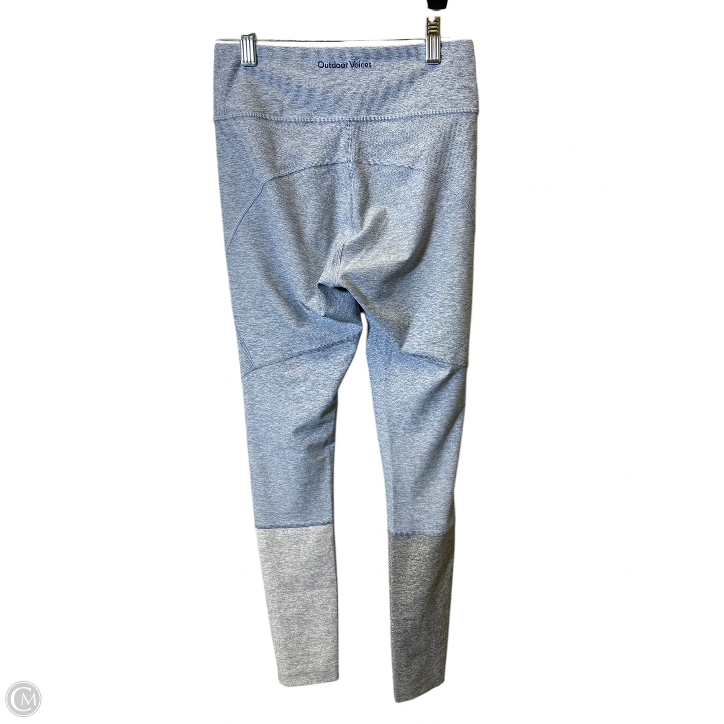 Athletic Leggings By Outdoor Voices In Blue & Grey, Size: Xs