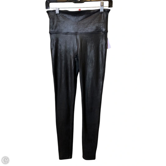 Athletic Leggings By Spanx In Black, Size: M