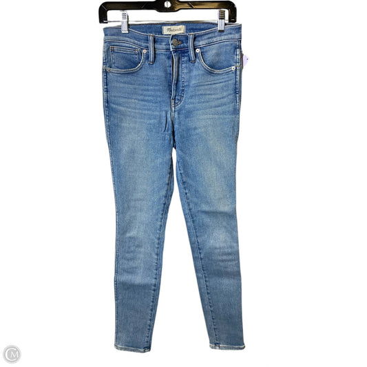 Jeans Skinny By Madewell In Blue Denim, Size: 2