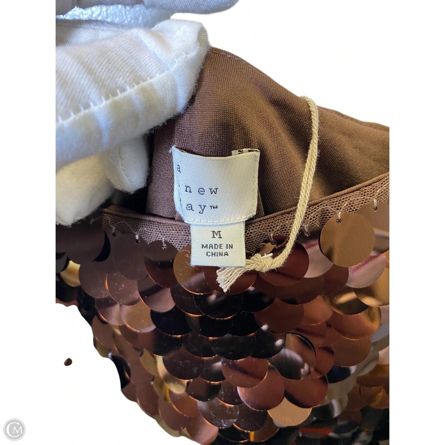 Dress Casual Short By A New Day In Brown, Size: M